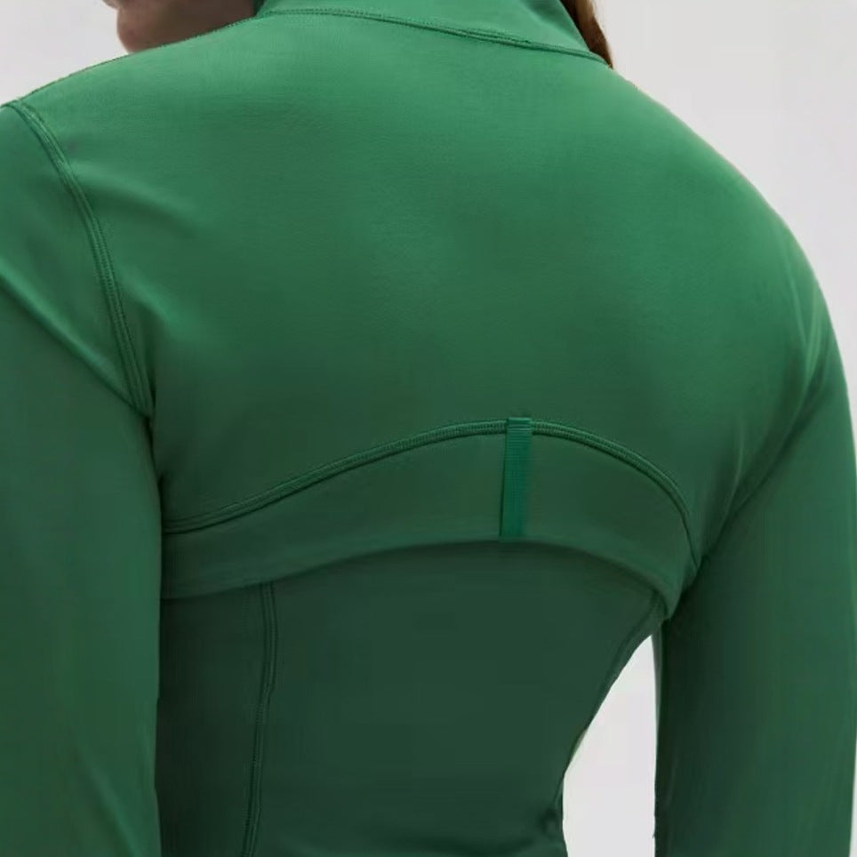 Women's long-sleeved sports jacket
