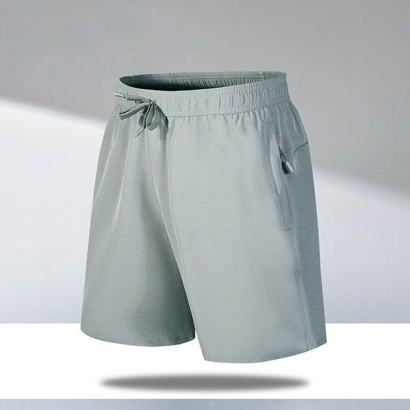 Zipper pocket shorts