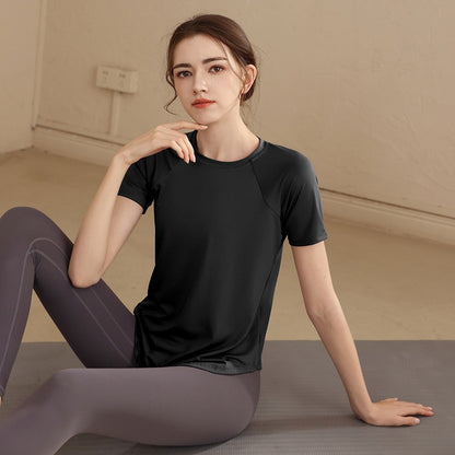 Women's loose sportswear top