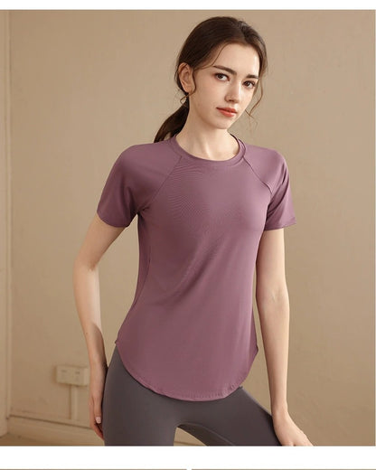 Women's loose sportswear top