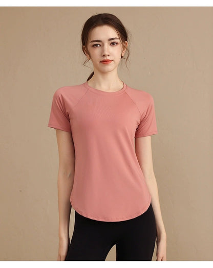 Women's loose sportswear top