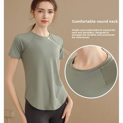 Women's loose sportswear top