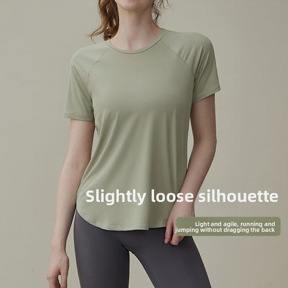 Women's loose sportswear top