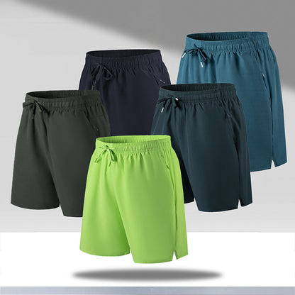 Zipper pocket shorts