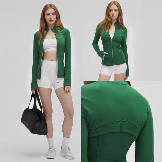 Women's long-sleeved sports jacket