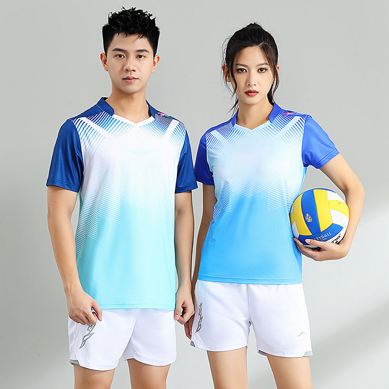 Men's and women's sportswear T-shirt sets