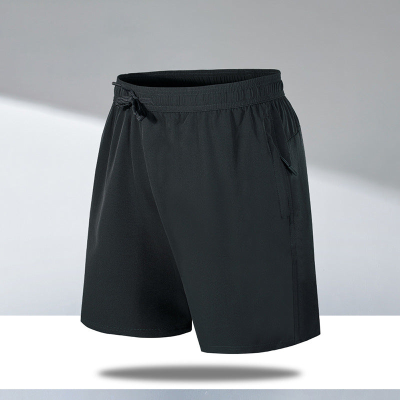 Zipper pocket shorts