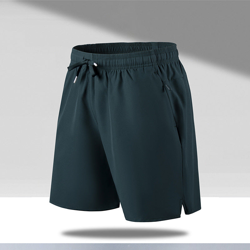 Zipper pocket shorts