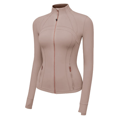 Women's long-sleeved sports jacket