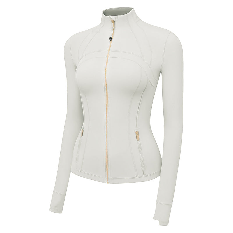 Women's long-sleeved sports jacket