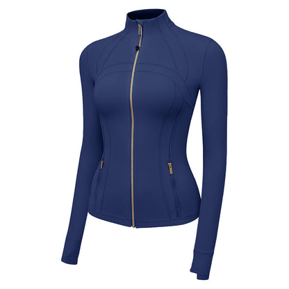 Women's long-sleeved sports jacket