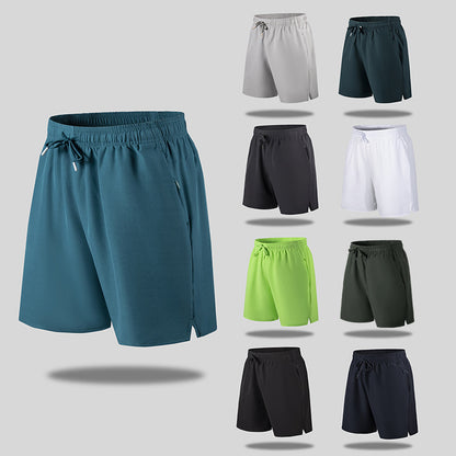 Zipper pocket shorts