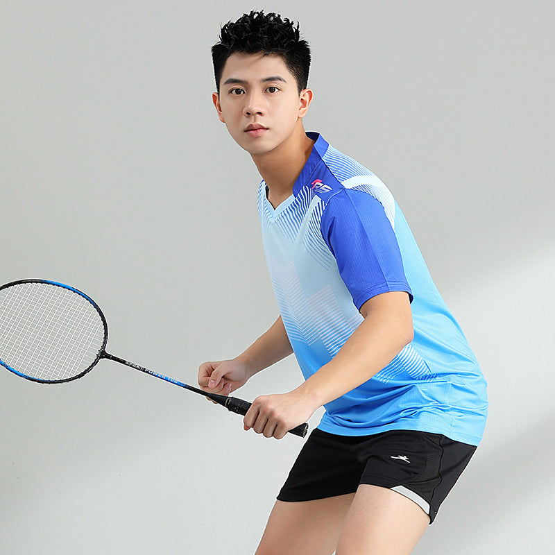 Men's and women's sportswear T-shirt sets