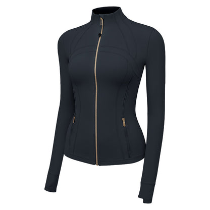 Women's long-sleeved sports jacket