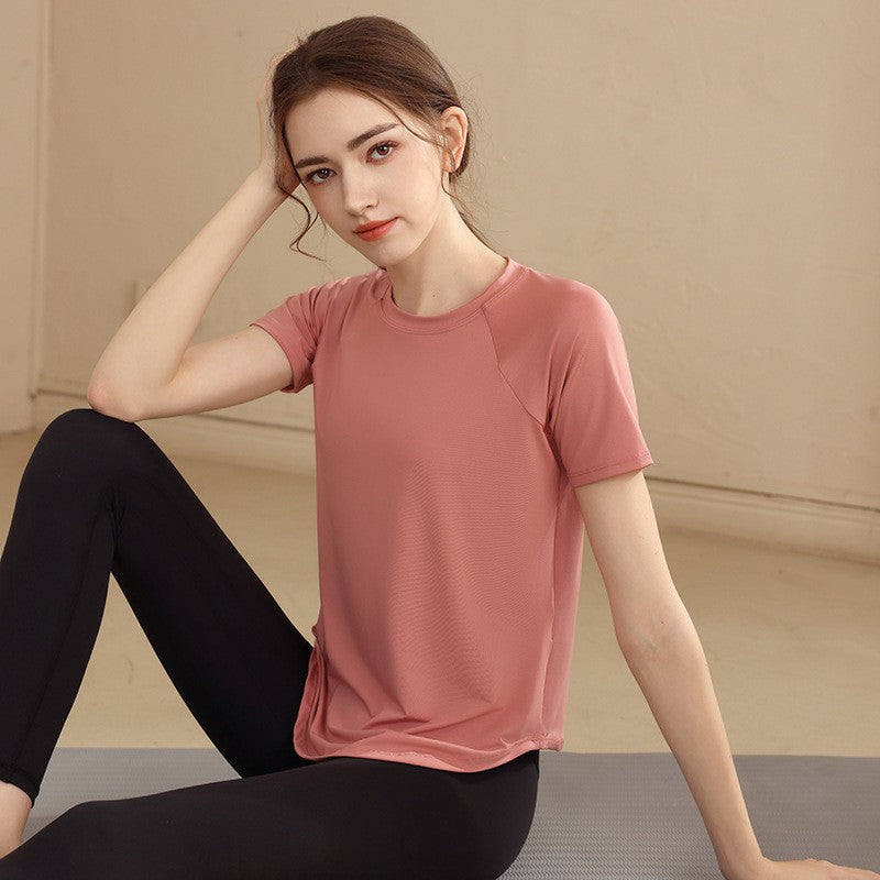 Women's loose sportswear top