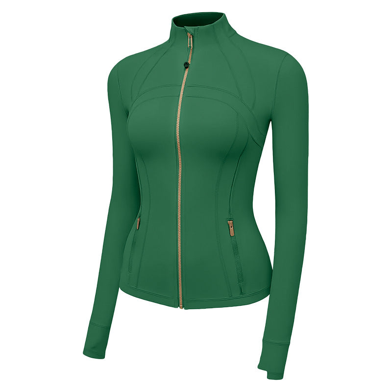 Women's long-sleeved sports jacket