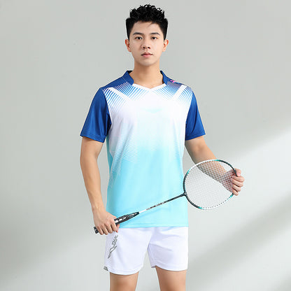 Men's and women's sportswear T-shirt sets