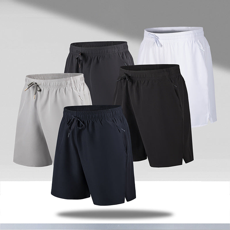 Zipper pocket shorts