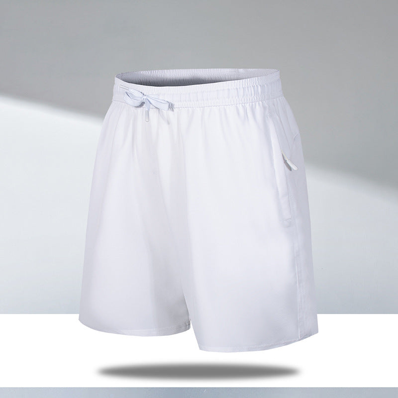 Zipper pocket shorts